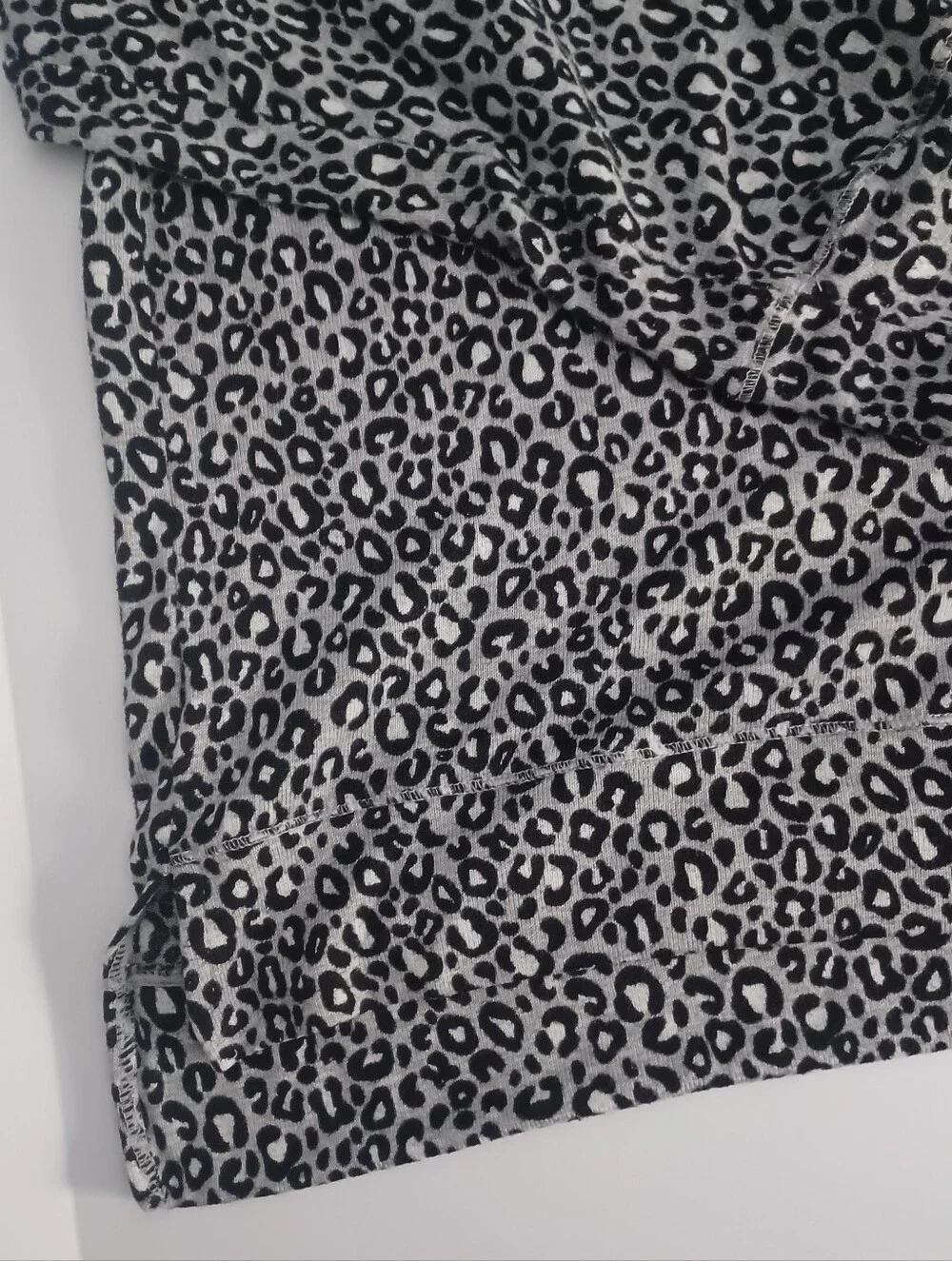 Secret Treasures Leopard Print Pj Top Sz 2X